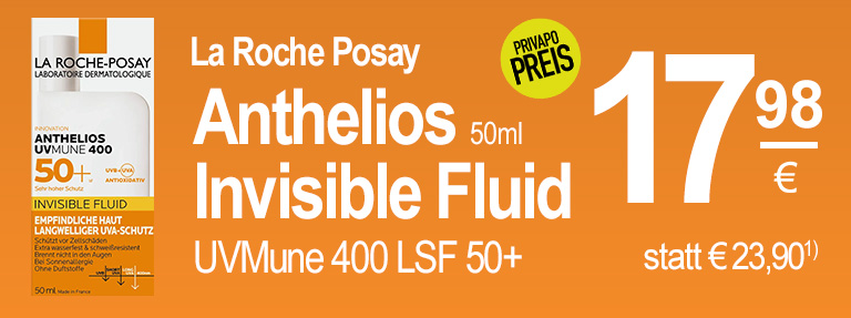 La Roche Posay Anthelios Invisible Fluid