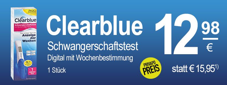 Clearblue PRIVAPO Apotheke Elmshorn