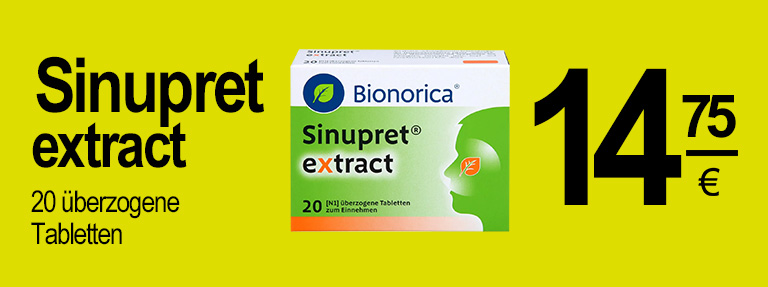 Erkältungs- und Atemwegsmittel Sinupret