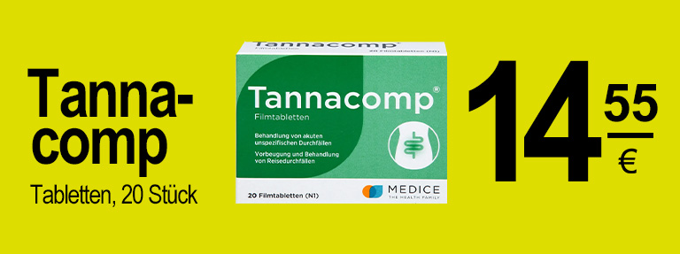 Magen- und Darmmedikament Tannacomp
