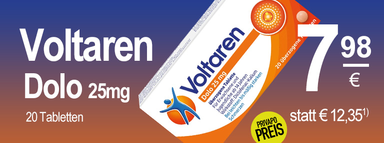 Voltaren PRIVAPO Apotheke Elmshorn