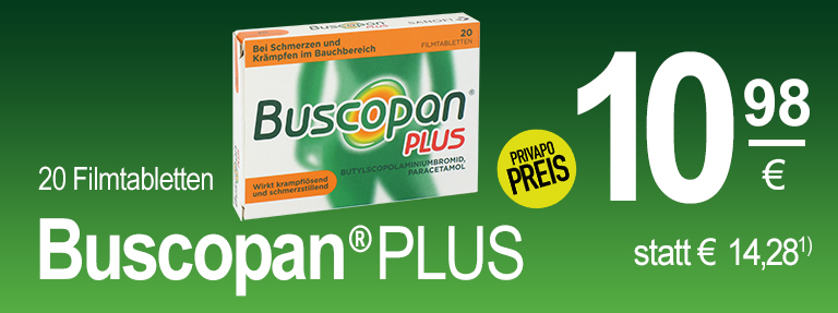 Buscopan PRIVAPO Apotheke Elmshorn