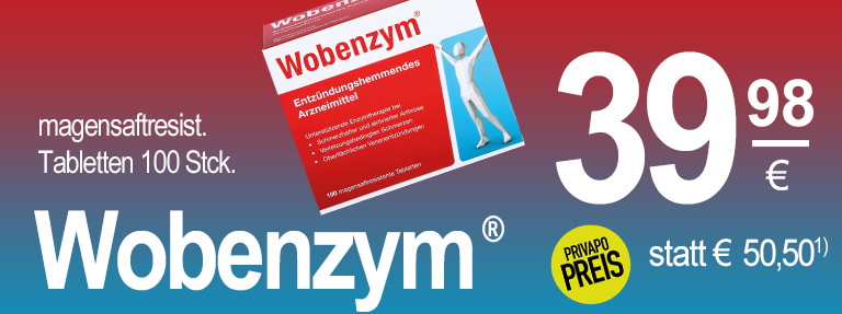 Wobenzym PRIVAPO Apotheke Elmshorn