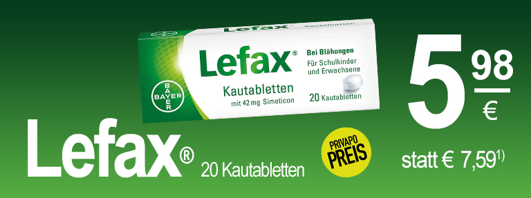 Lefax PRIVAPO Apotheke Elmshorn