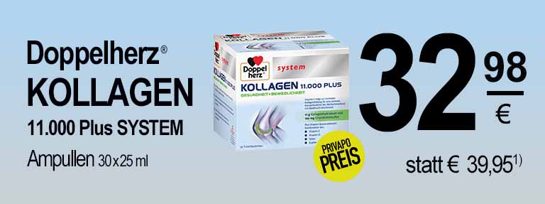Doppelherz Kollagen aus der PRIVAPO Apotheke Elmshorn