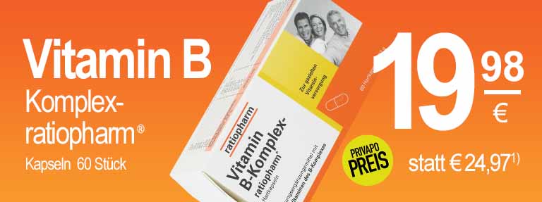 Vitamin B aus der PRIVAPO Apotheke Elmshorn
