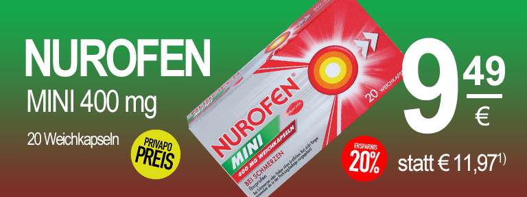 Nurofen Nurofen PRIVAPO Apotheke Elmshorn