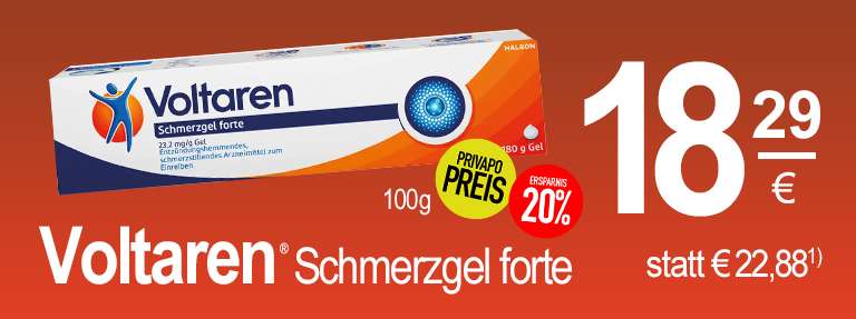 Voltaren Voltaren PRIVAPO Apotheke Elmshorn