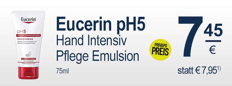 FAV Eucerin pH5 Privapo Apotheke Elmshorn Monatsangebote