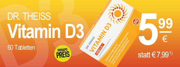 DR THEISS Vitamin D Privapo Apotheke Elmshorn Monatsangebote