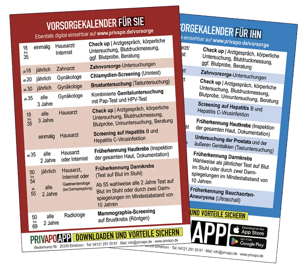 Privapo Apotheke Elmshorn Vorsorgeuntersuchungen