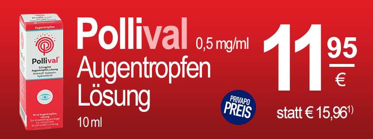 Polival Angebote im Juni - PRIVAPO Apotheke Elmshorn - Pollival