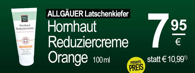 Allgäuer Hornhaut Privapo Apotheke Elmshorn