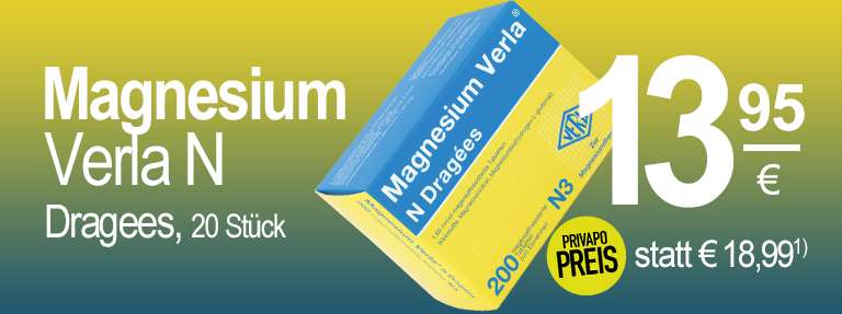 MAgnesium Verla Privapo Apotheke Elmshorn