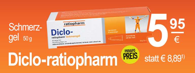 Diclo ratiopharm Privapo Apotheke Elmshorn App - September 26