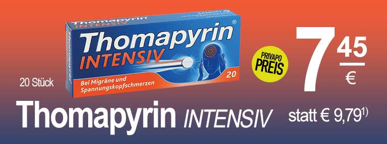 Thomapyrin Thomapyrin - PRIVAPO Apotheke Elmshorn
